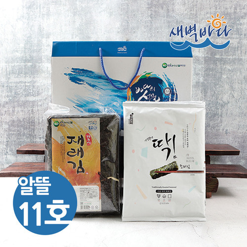맛조은 지주식재래김 딱김(조미김)7p 선물세트 알뜰 11호 GIFR11